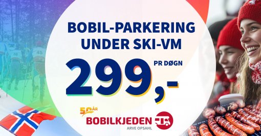 Bobil-parkering VM på ski